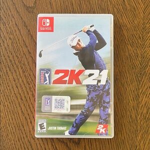 2K21 Golf Game for Nintendo Switch - Red and Blue